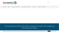 Desktop Screenshot of concentraccs.com