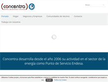 Tablet Screenshot of concentraccs.com